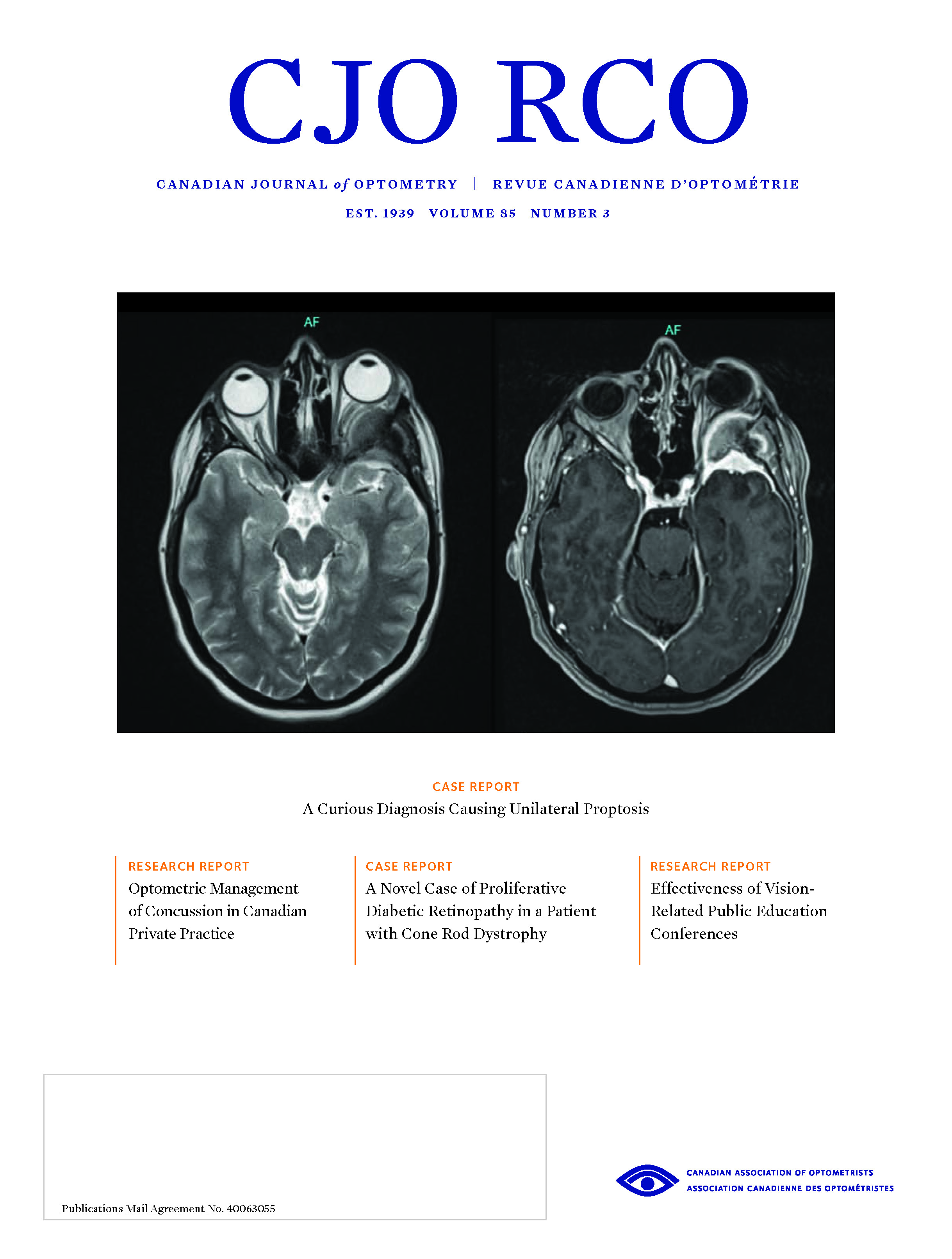 					View Vol. 85 No. 3 (2023): CJO Fall 2023
				