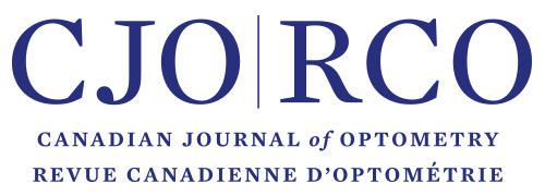 The letters CJO & RJO and full name of Journal in English and French