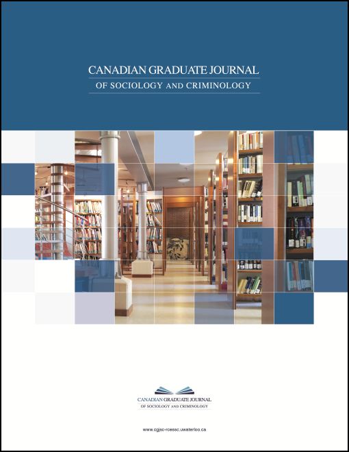 					View Vol. 6 No. 1 (2023): Canadian Graduate Journal of Sociology and Criminology
				