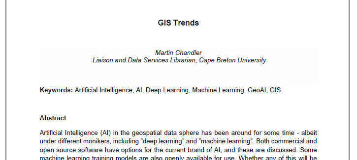 GeoAI- The future was here!  Bulletin - Association of Canadian Map  Libraries and Archives (ACMLA)