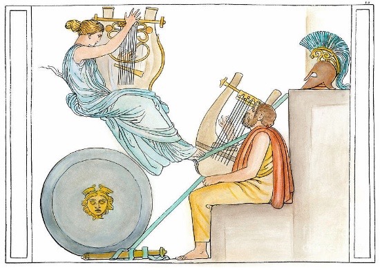 Homer and the Muses